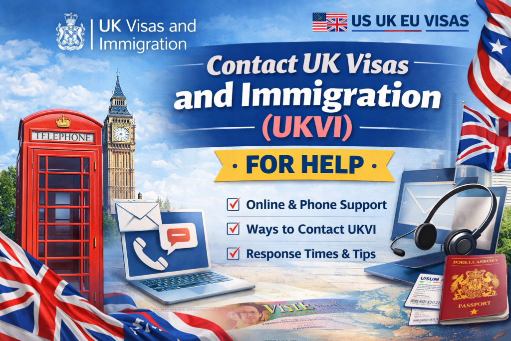Contact UK Visas and Immigration for help