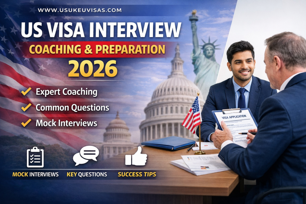 US Visa Interview Coaching & Preparation 2026