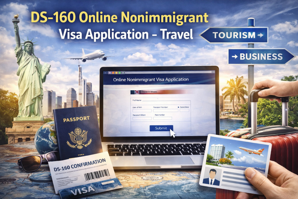 DS-160: Online Nonimmigrant Visa Application – Travel