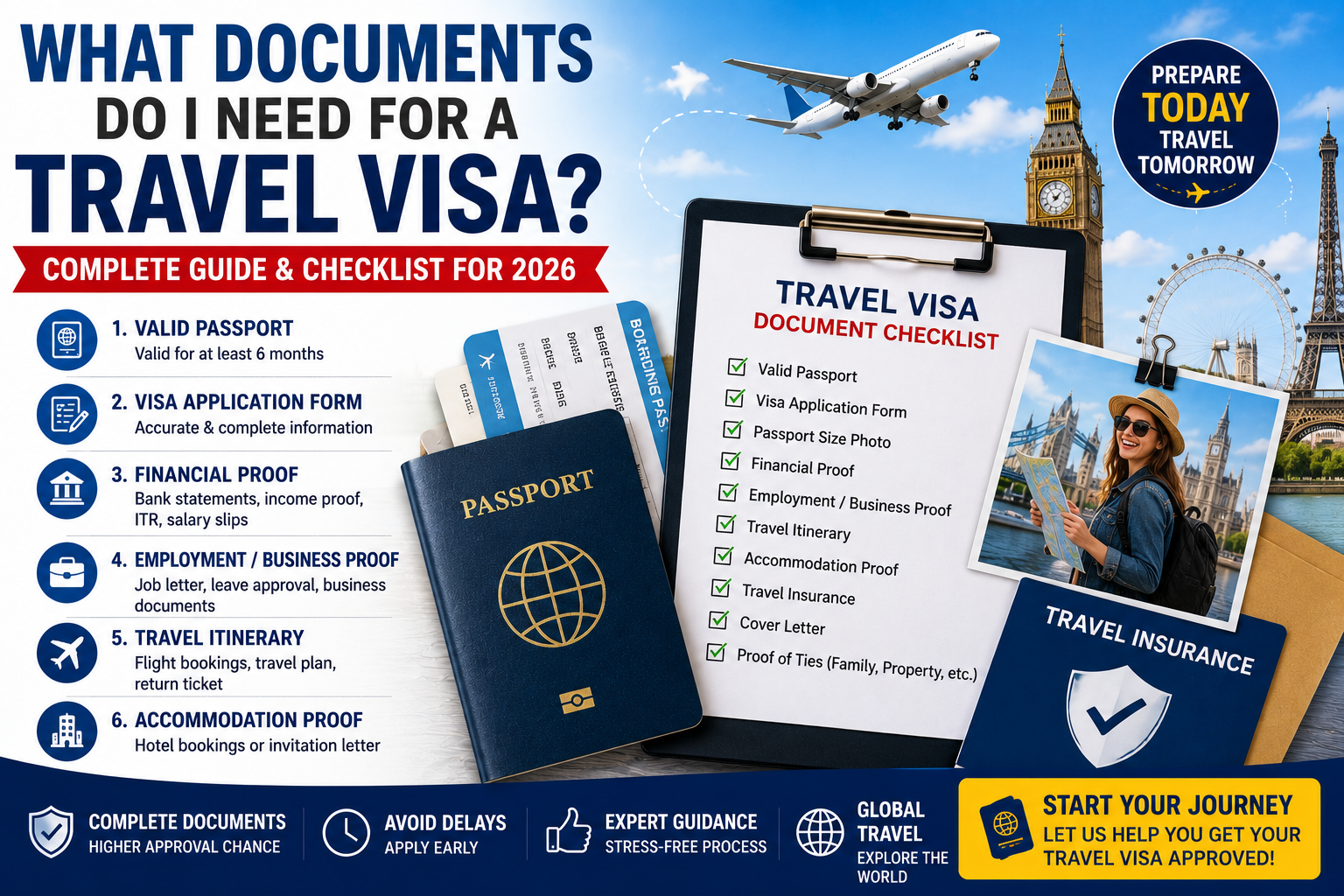 What Documents Do I Need For a Travel Visa?