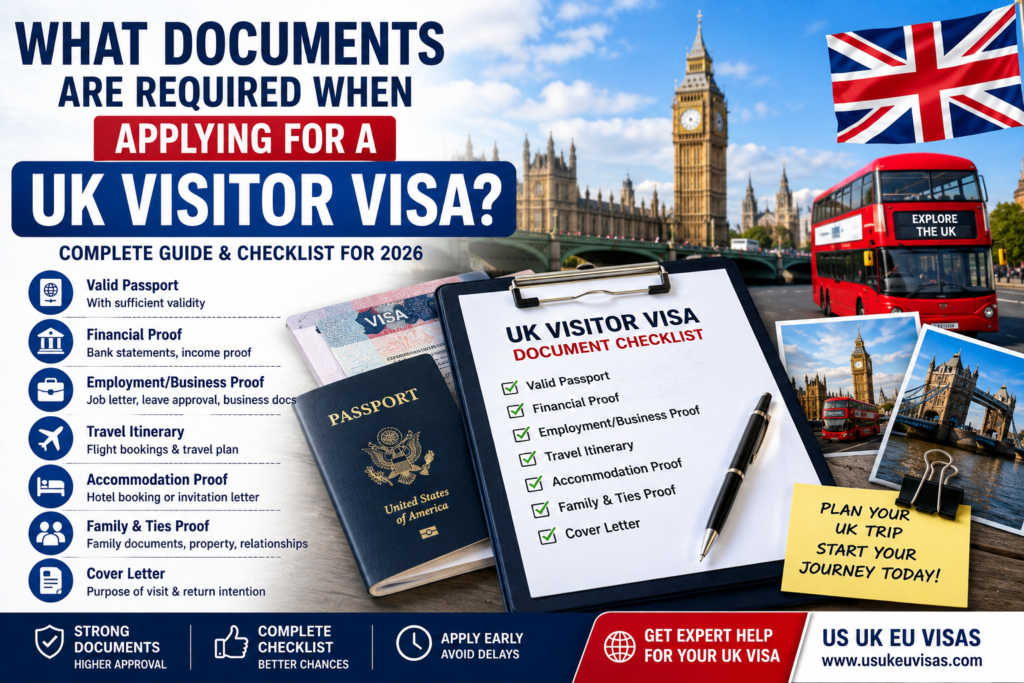 What Documents are Required When Applying for a UK Visitor Visa?